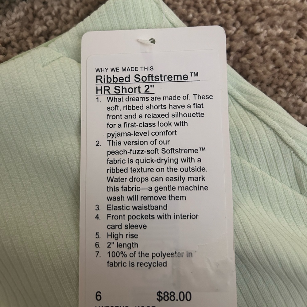 Lululemon Ribbed Softstreme Set - Picture 2 of 3